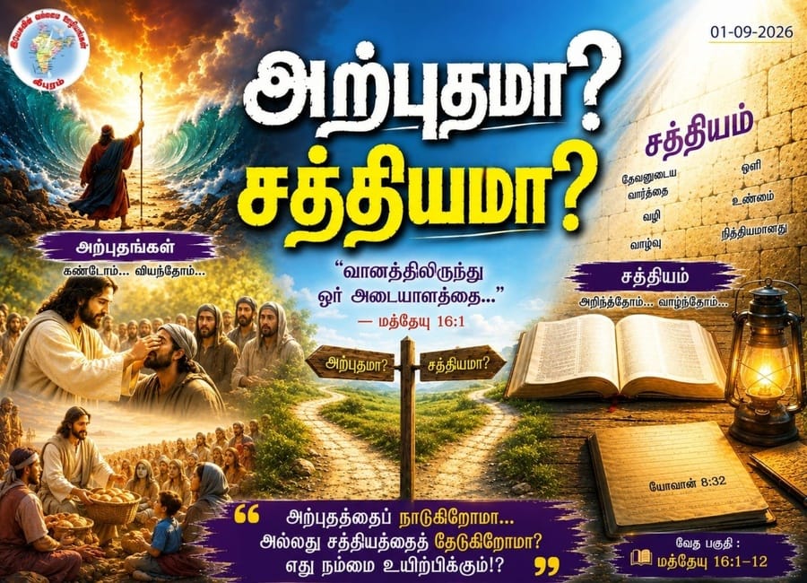 அற்புதமா? சத்தியமா?